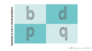 Image representing visual dyslexia