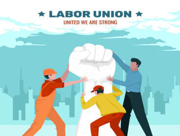 Union with hands