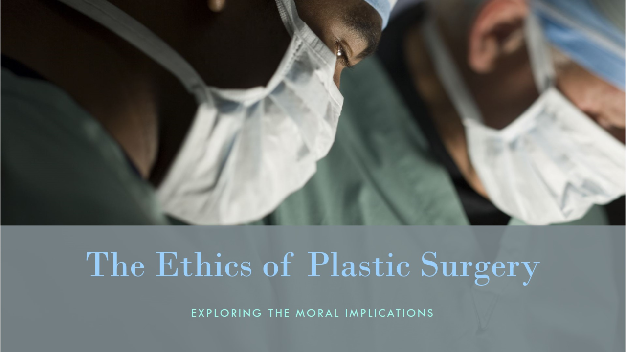 Types of Plastic Surgery Overview